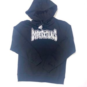 DOPERSBLKWHIHOODIE